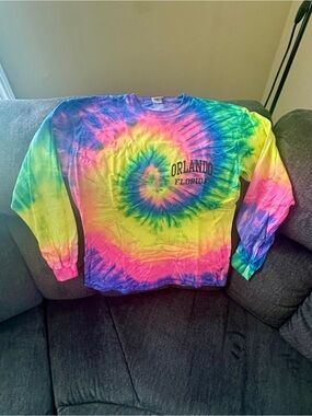 Orlando Florida Tie-Dye Long Sleeve